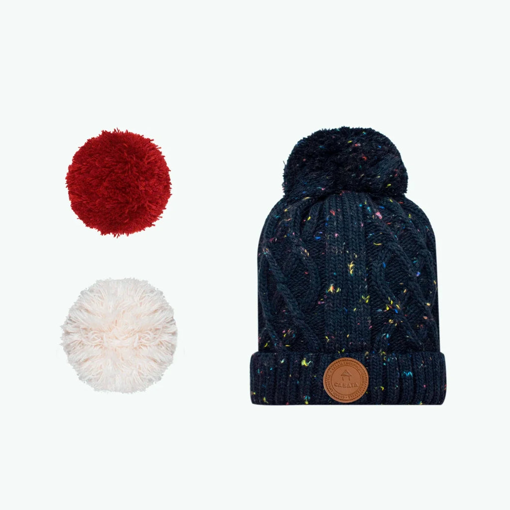 Beanie Jus de pomme Navy Polar
