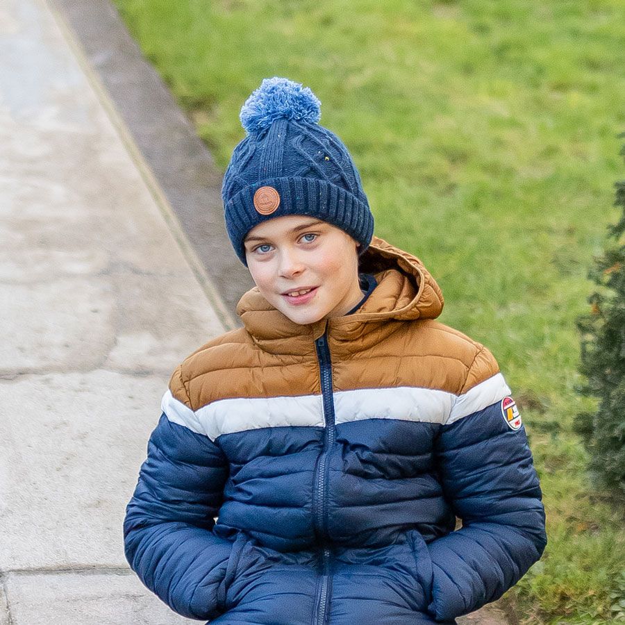 Beanie Jus de Pomme Navy Polar