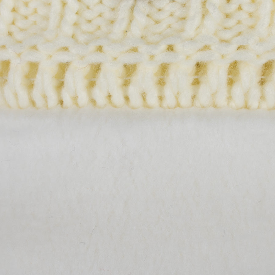 Beanie Bamboo Cream x Red Polar