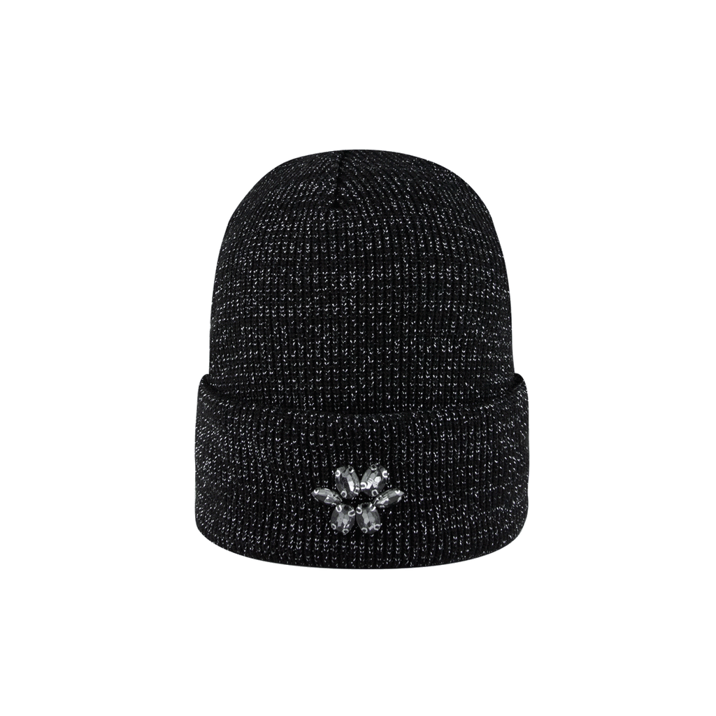 Beanie Mimosa Black Lurex