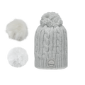 Beanie Creamy Gin Light Grey