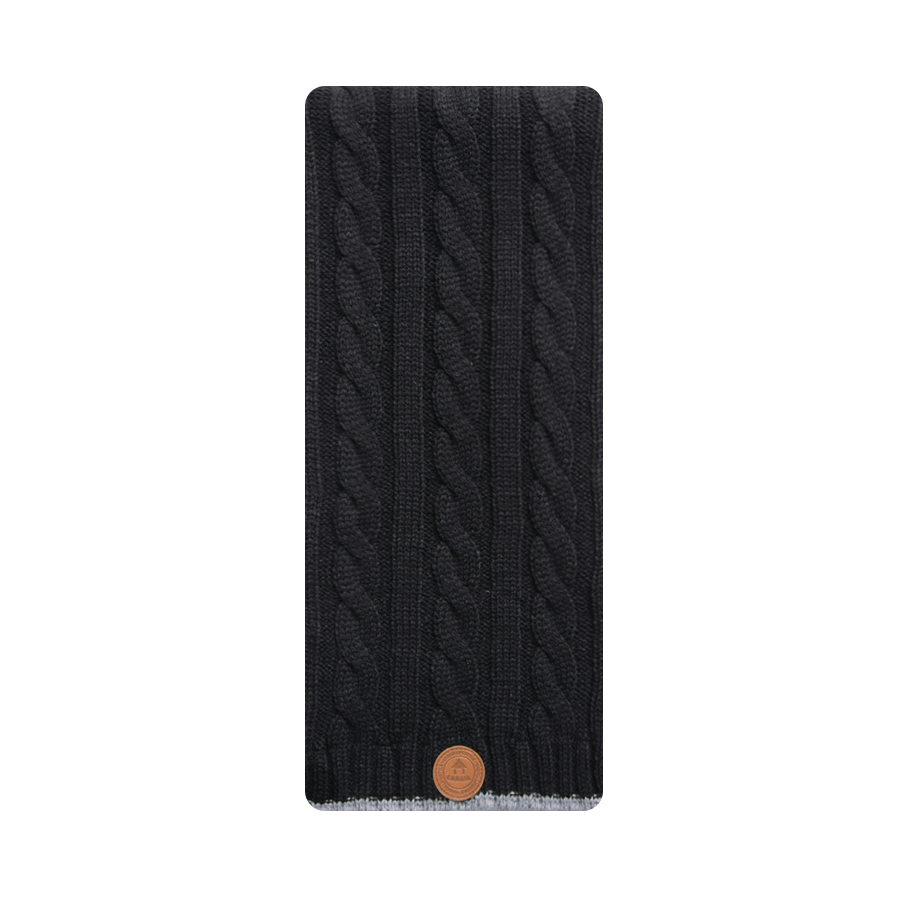 Scarf Creamy Gin Black