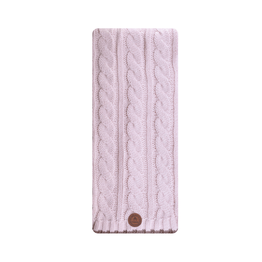 Écharpe Gin Crème Rose Clair