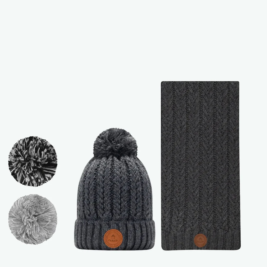 Ensemble bonnet et écharpe