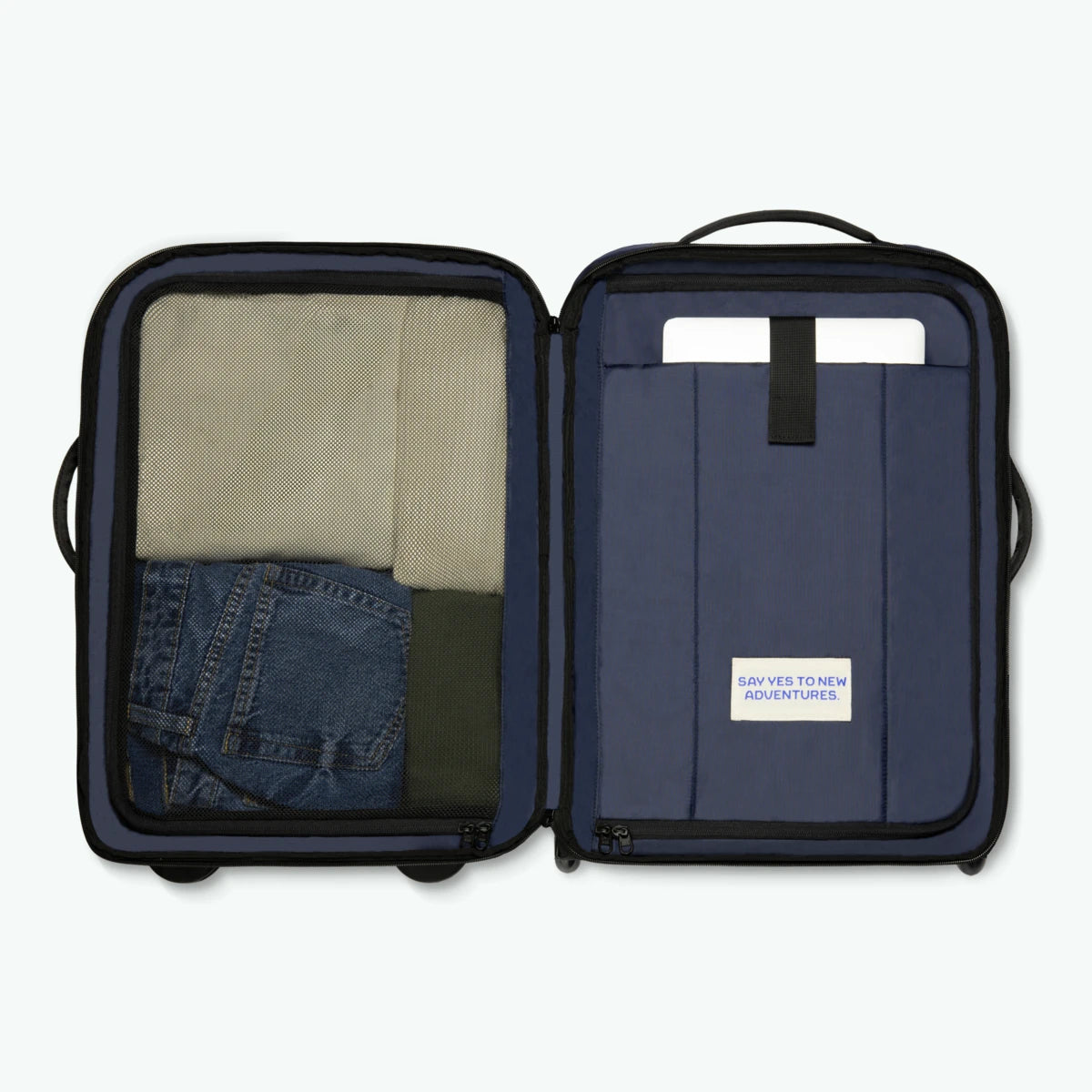 2-Wheel Soft Suitcase Small Cagliari