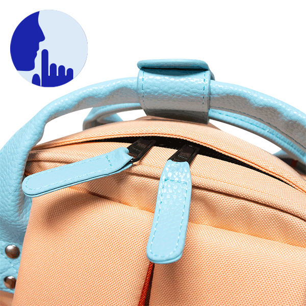 Old School orange - Backpack - Medium - No pocket