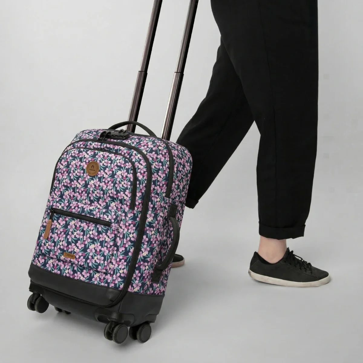 4-Wheel Soft Suitcase Small Cagliari