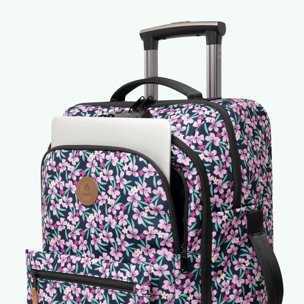 4-Wheel Soft Suitcase Small Cagliari