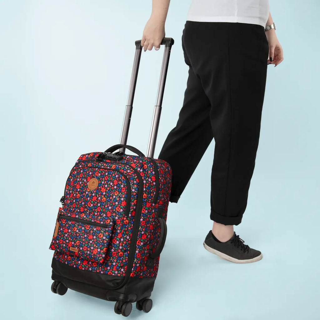 4-Wheel Soft Suitcase Small Maupiti
