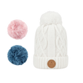Bonnet Jus de Pomme Polaire Blanc