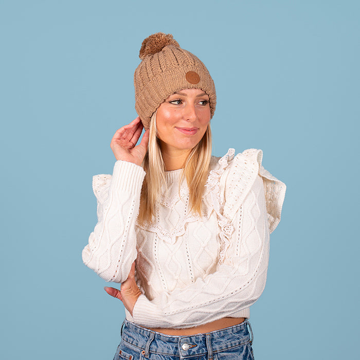 Beanie Moscow Mule marron