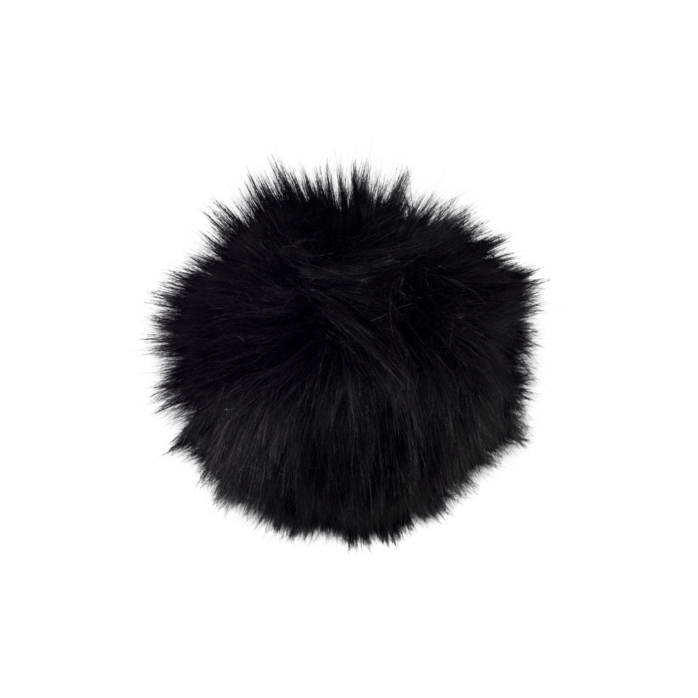 Bobble Black Fur