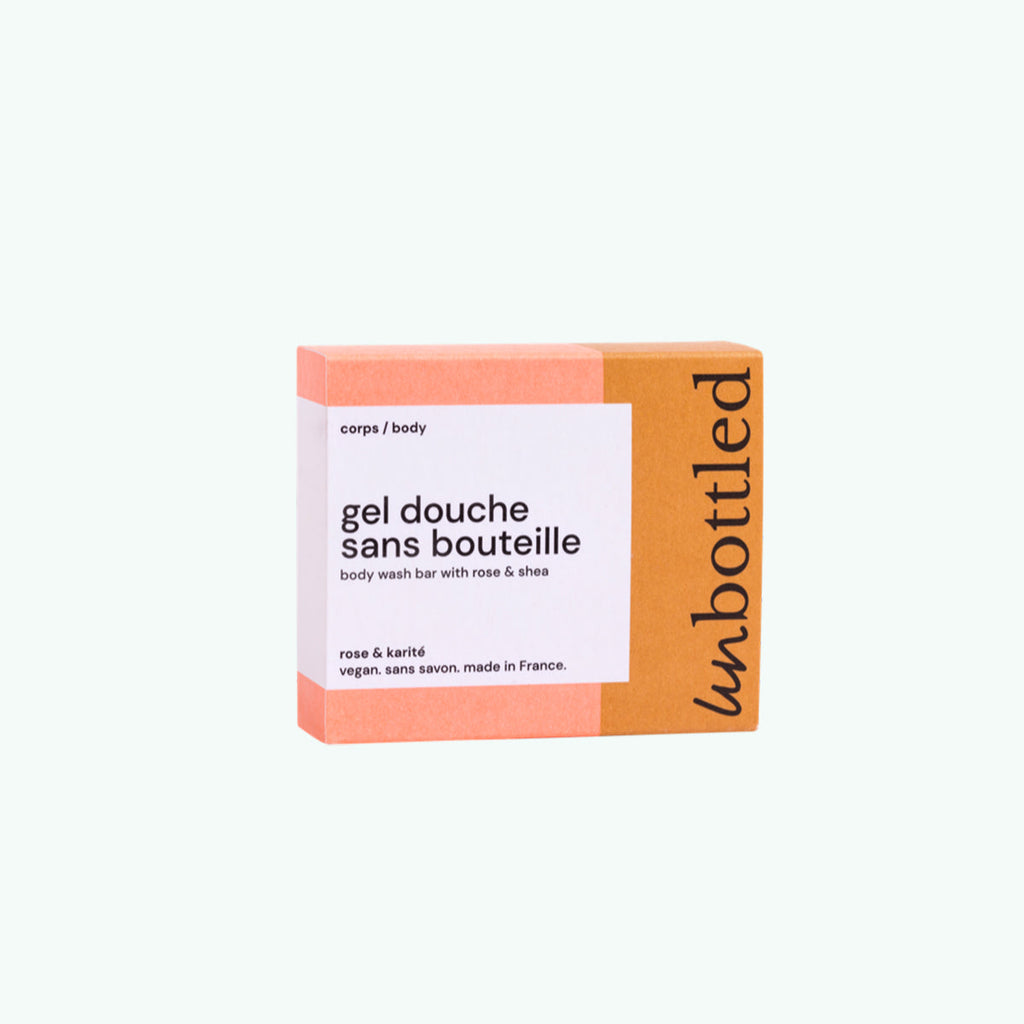 Gel Douche Rose & Beurre de Karité Unbottled