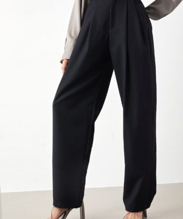 Whitley Black Slouchy Pants